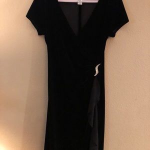 Beautiful velvet evening dress